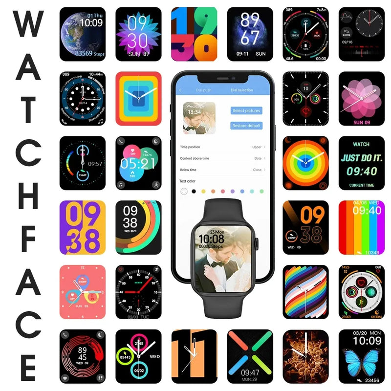 Smartwatch W17 Series 7 With Nfc Original